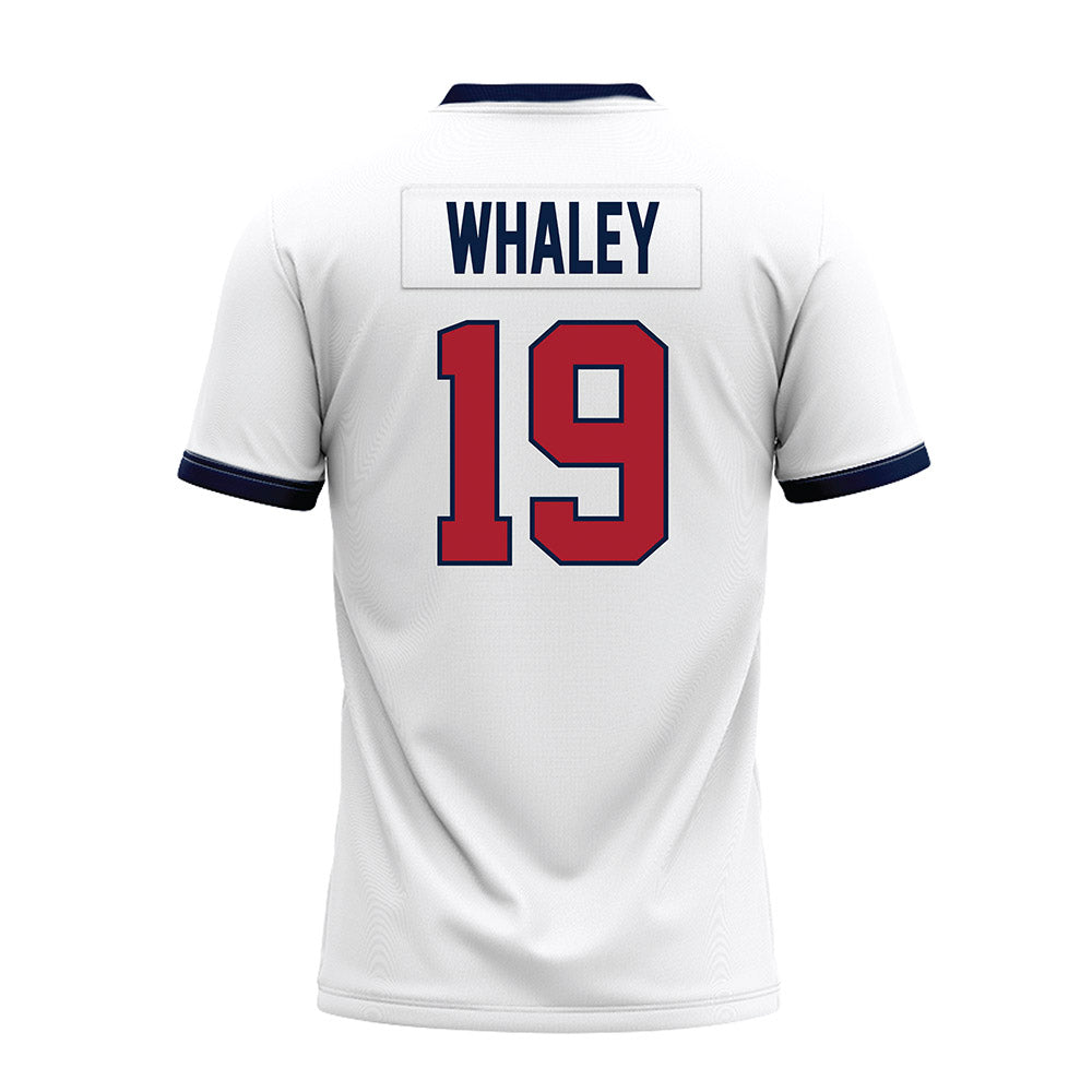 Liberty - NCAA Football : Jayden Whaley - White Premium Football Jersey-1