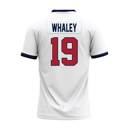 Liberty - NCAA Football : Jayden Whaley - White Premium Football Jersey-1