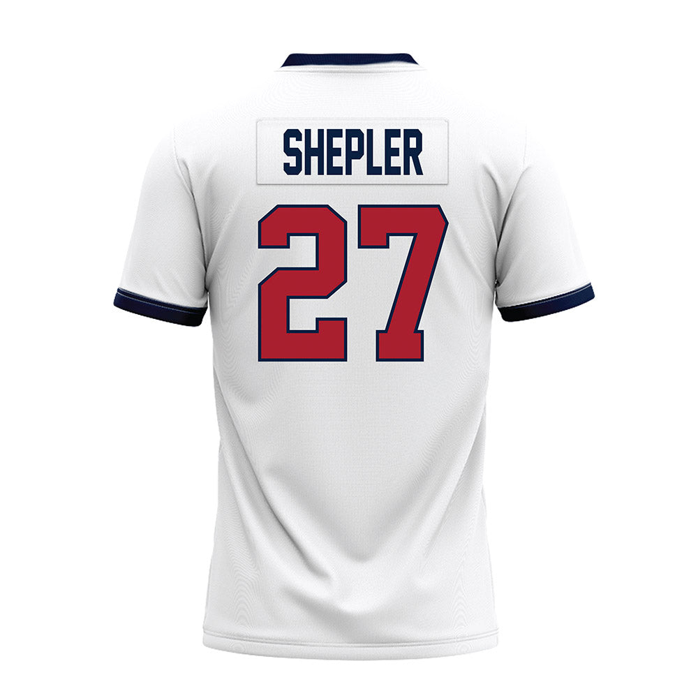 Liberty - NCAA Football : Clayton Shepler - White Premium Football Jersey-1
