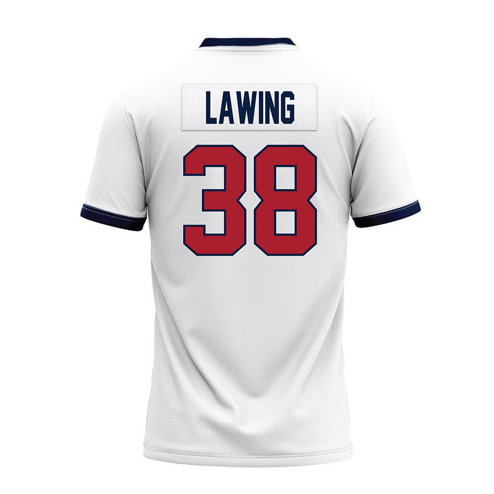 Liberty - NCAA Football : Tre Lawing - White Premium Football Jersey-1