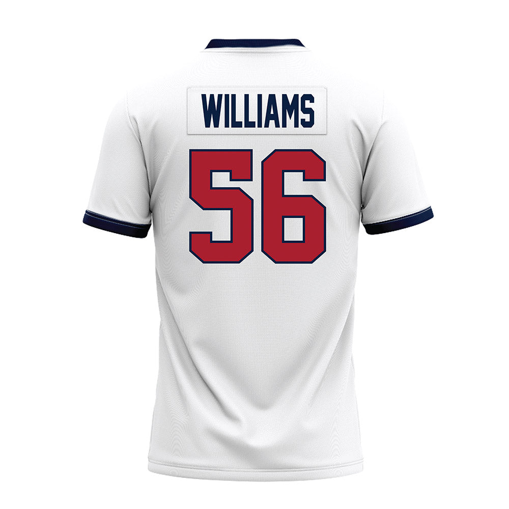 Liberty - NCAA Football : Christian Williams - White Premium Football Jersey-1
