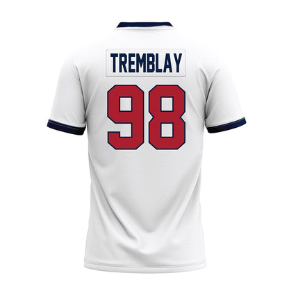 Liberty - NCAA Football : Austin Tremblay - White Premium Football Jersey-1