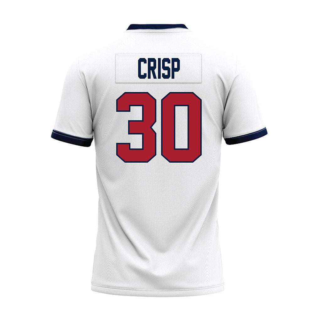 Liberty - NCAA Football : Ethan Crisp - White Premium Football Jersey-1