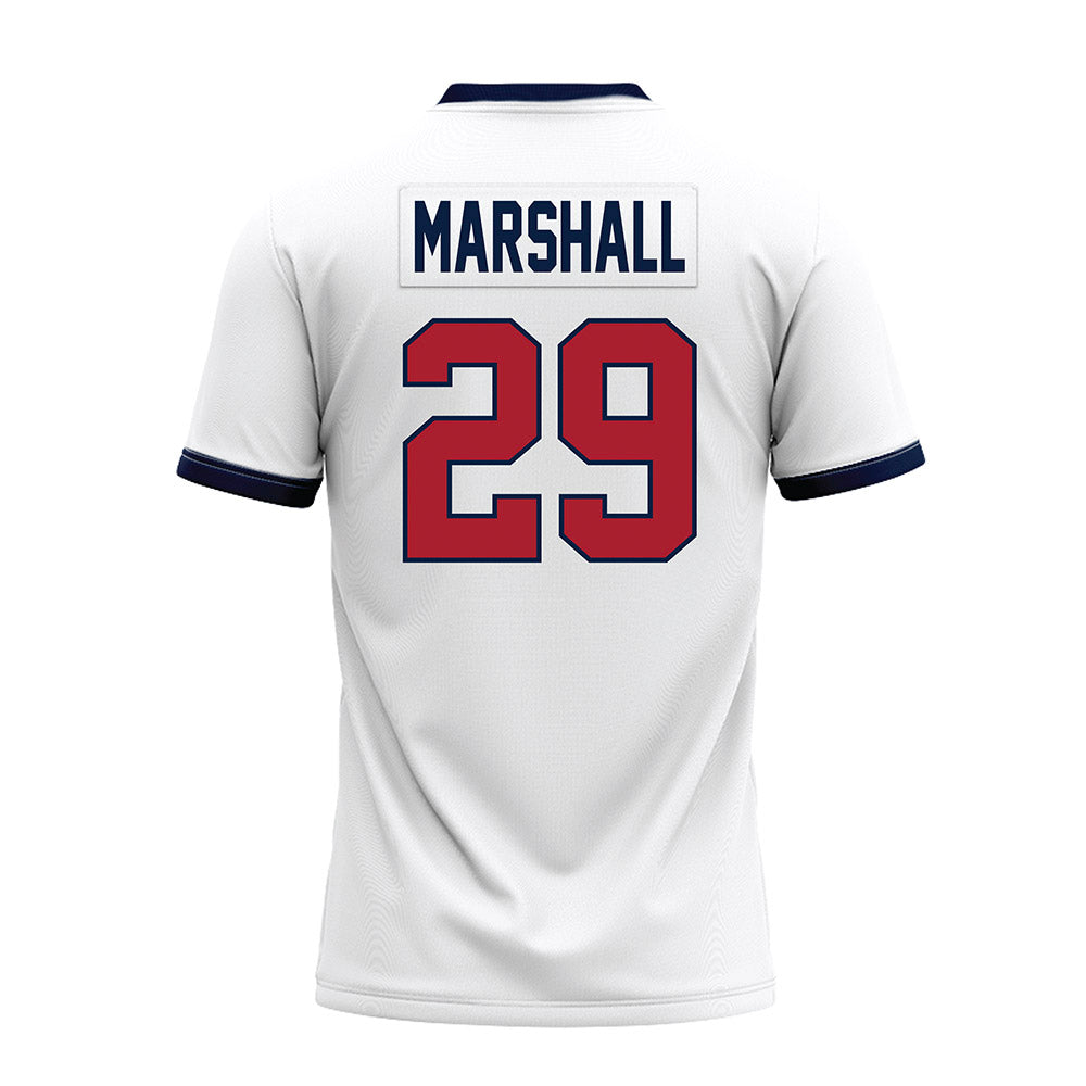 Liberty - NCAA Football : Justin Marshall - White Premium Football Jersey-1