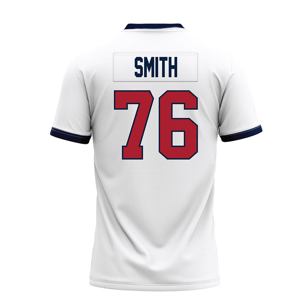 Liberty - NCAA Football : Gabe Smith - White Premium Football Jersey-1