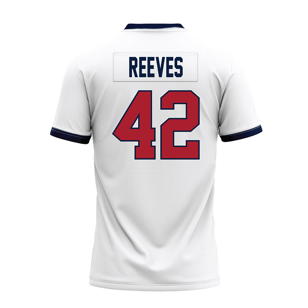 Liberty - NCAA Football : Chase Reeves - White Premium Football Jersey-1
