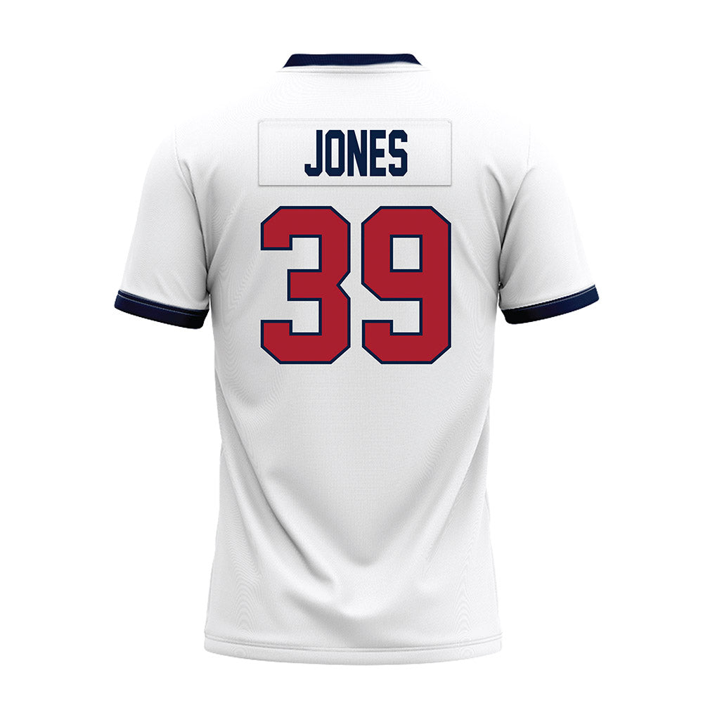 Liberty - NCAA Football : Carson Jones - White Premium Football Jersey-1