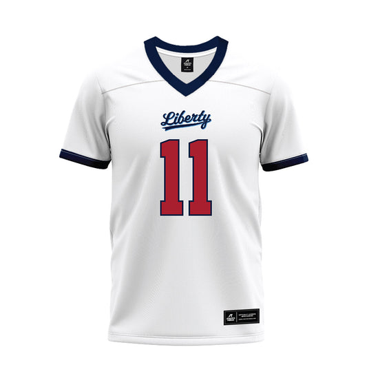 Liberty - NCAA Football : Lorenzo Payne IV - White Premium Football Jersey-0