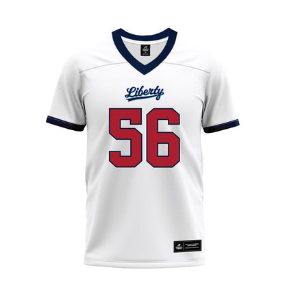 Liberty - NCAA Football : Christian Williams - White Premium Football Jersey-0