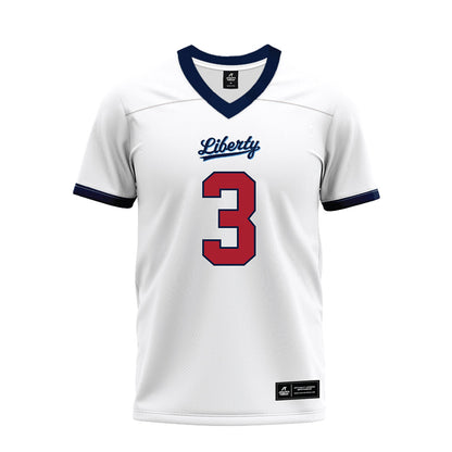 Liberty - NCAA Football : Ashton Whitner - White Premium Football Jersey-0