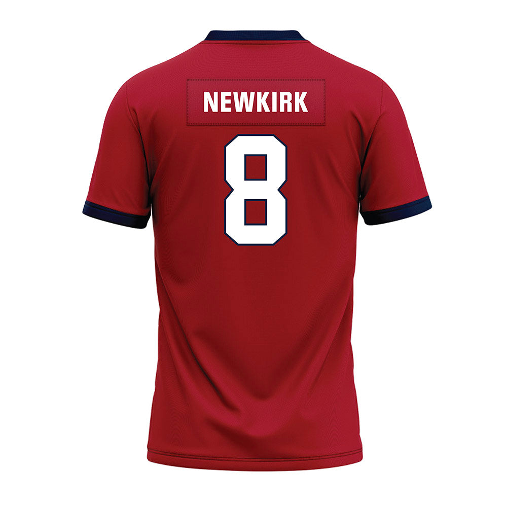 Liberty - NCAA Football : Nasir Newkirk - Red Premium Football Jersey-1