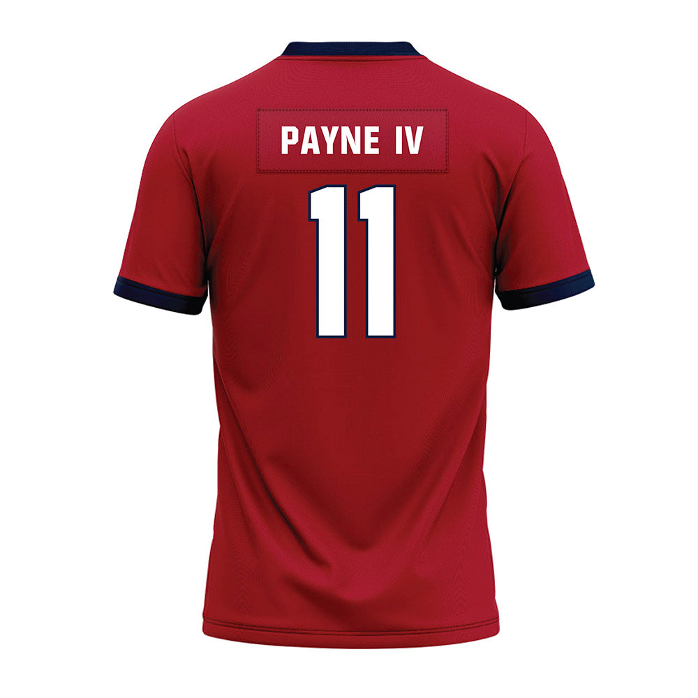 Liberty - NCAA Football : Lorenzo Payne IV - Red Premium Football Jersey-1
