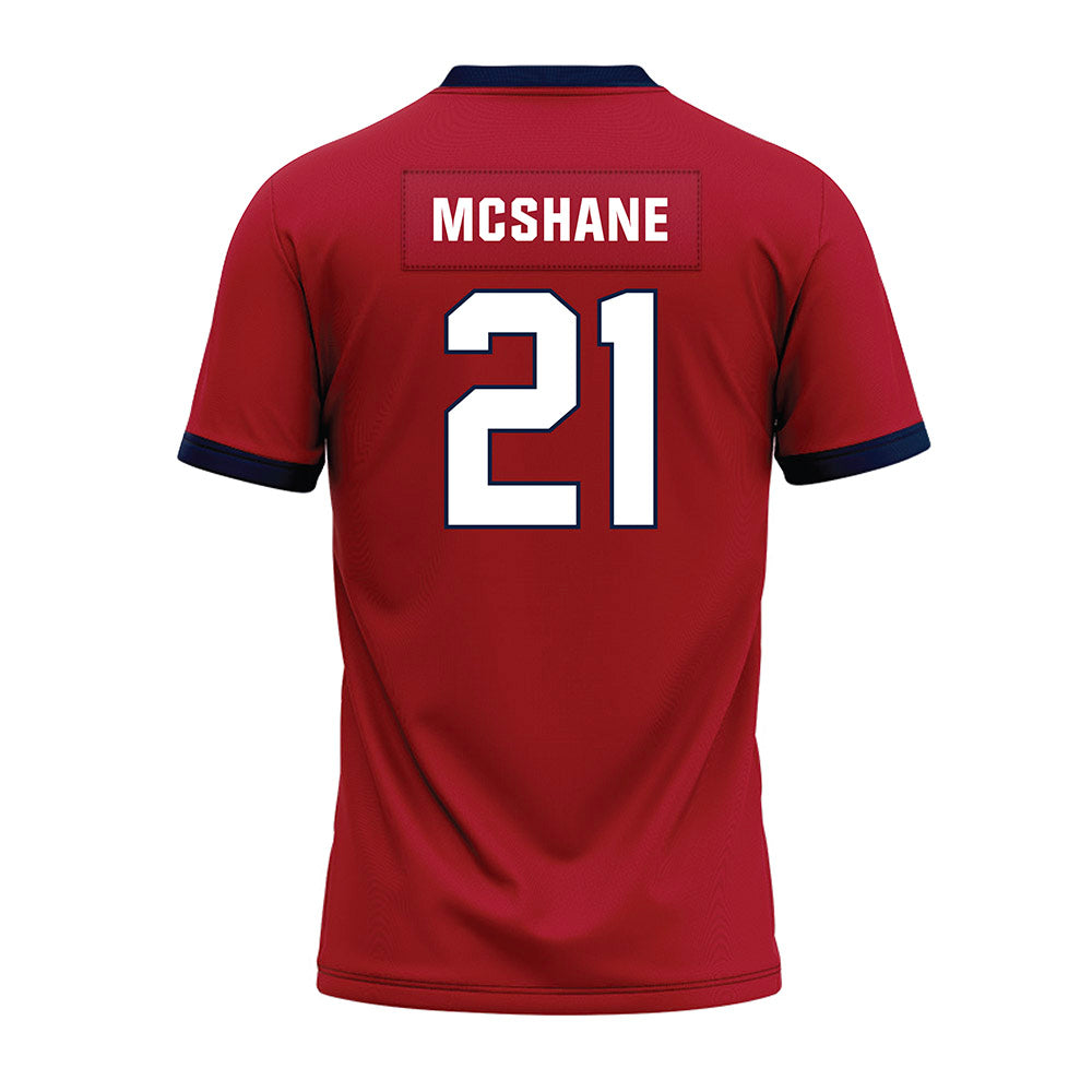 Liberty - NCAA Football : Ashton McShane - Red Premium Football Jersey-1