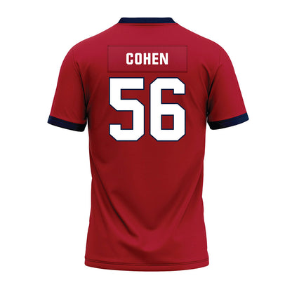 Liberty - NCAA Football : Samuel Cohen - Red Premium Football Jersey-1