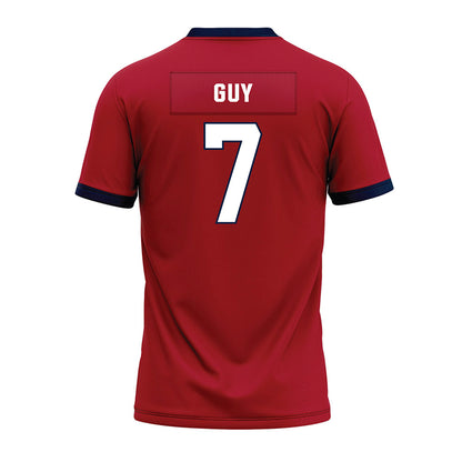 Liberty - NCAA Football : Izaiah Guy - Red Premium Football Jersey-1
