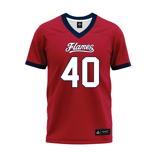 Liberty - NCAA Football : Christopher Law - Red Premium Football Jersey-0