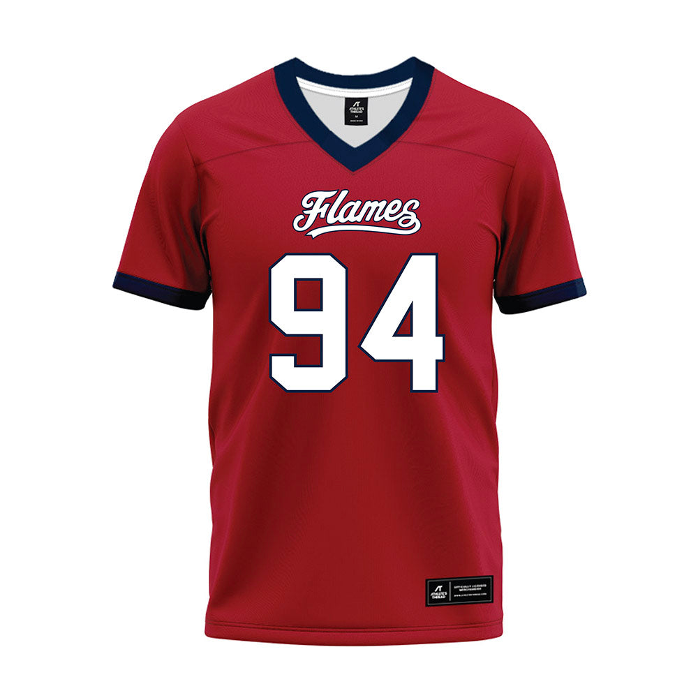 Liberty - NCAA Football : Nathan Pirolli - Red Premium Football Jersey-0