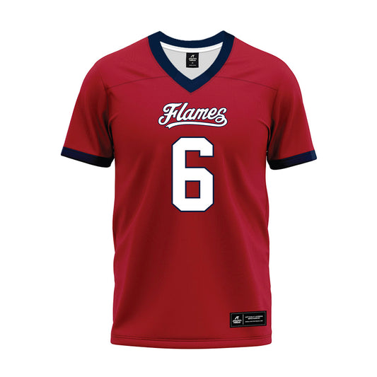 Liberty - NCAA Football : Kanye Udoh - Red Premium Football Jersey-0