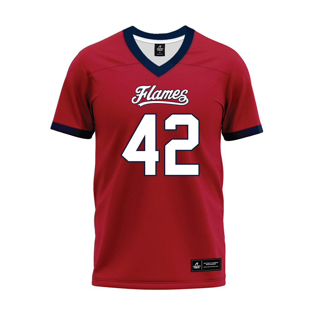 Liberty - NCAA Football : Chase Reeves - Red Premium Football Jersey-0