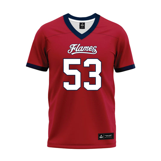 Liberty - NCAA Football : Alex Birchmeier - Red Premium Football Jersey-0