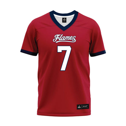 Liberty - NCAA Football : Izaiah Guy - Red Premium Football Jersey-0