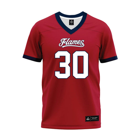 Liberty - NCAA Football : Ethan Crisp - Red Premium Football Jersey-0