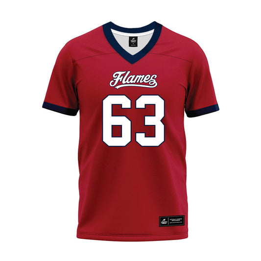 Liberty - NCAA Football : Daniel Schiffert - Red Premium Football Jersey-0