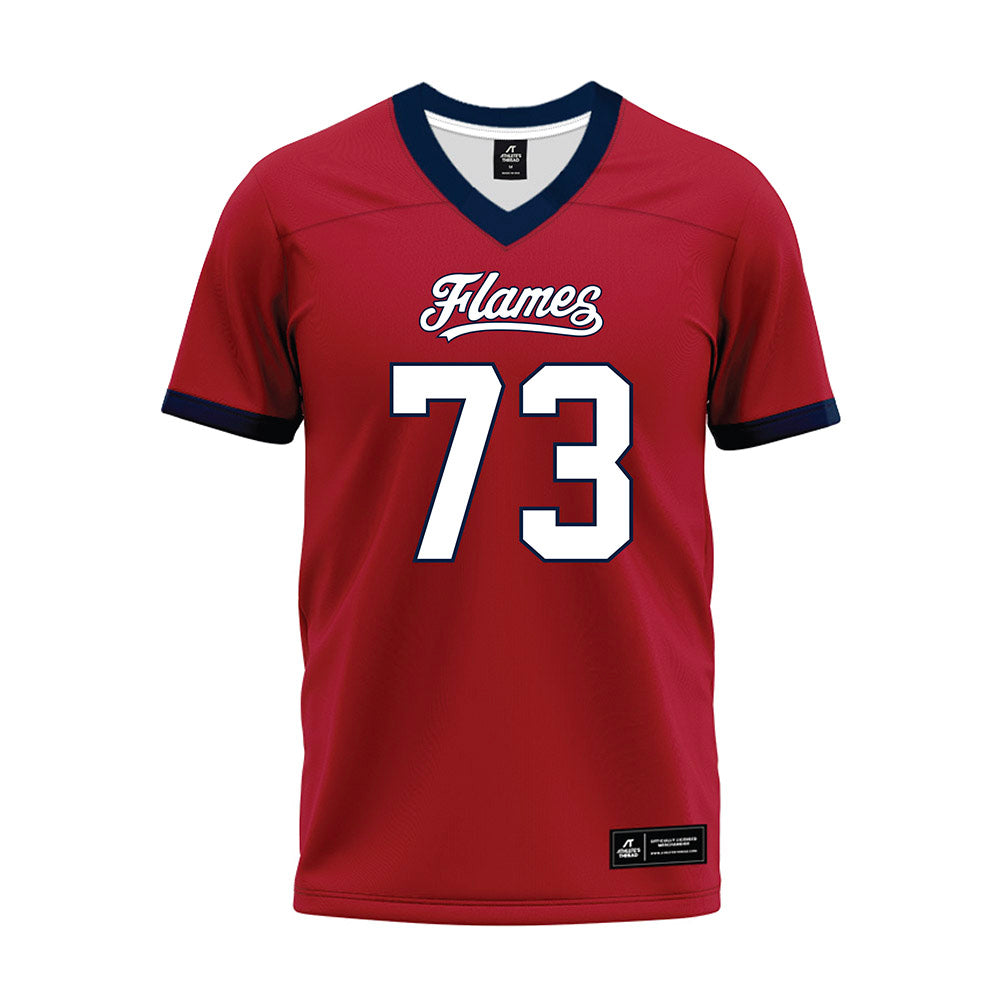 Liberty - NCAA Football : Curtis Doirilus - Red Premium Football Jersey-0