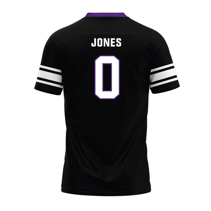 Northwestern - NCAA Football : Alijah Jones - Black Premium Football Jersey-1