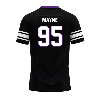 Northwestern - NCAA Football : Mason Mayne - Black Premium Football Jersey-1