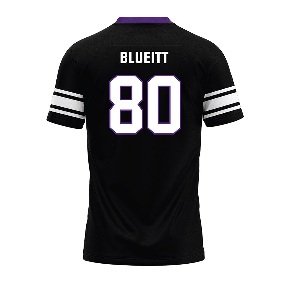 Northwestern - NCAA Football : Braden Blueitt - Black Premium Football Jersey-1