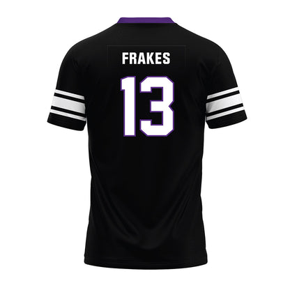 Northwestern - NCAA Football : Gavin Frakes - Black Premium Football Jersey-1