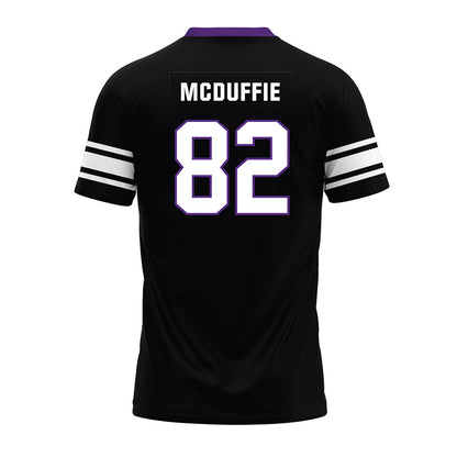 Northwestern - NCAA Football : Jaden McDuffie - Black Premium Football Jersey-1