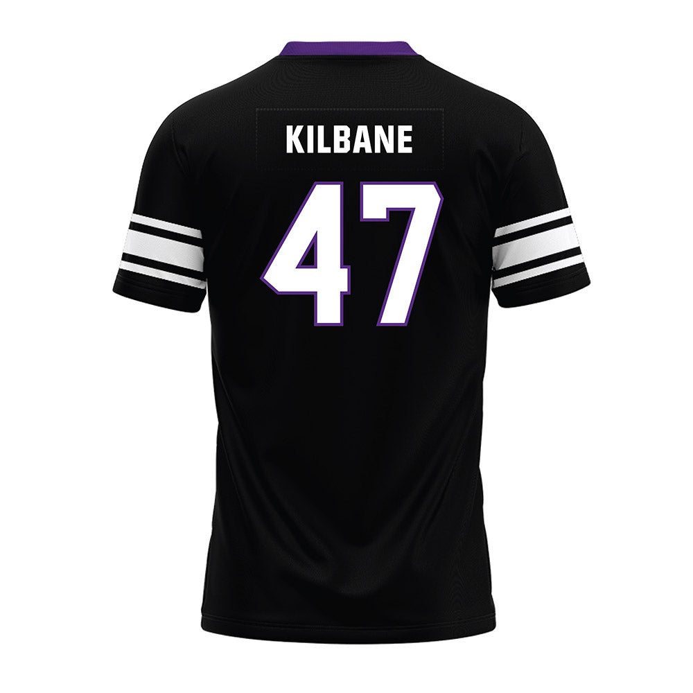 Northwestern - NCAA Football : Michael Kilbane - Black Premium Football Jersey-1