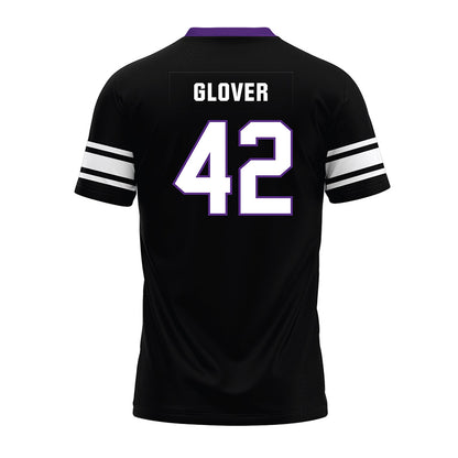 Northwestern - NCAA Football : Nigel Glover - Black Premium Football Jersey-1