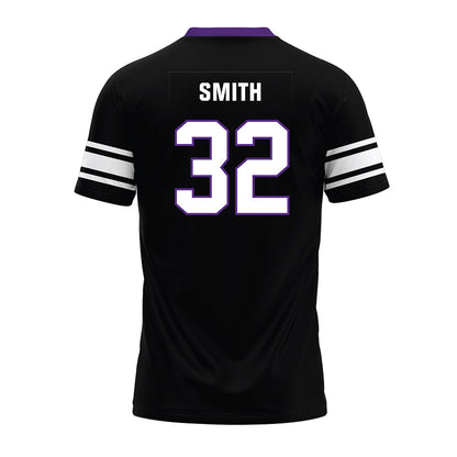 Northwestern - NCAA Football : Matthew Smith - Black Premium Football Jersey