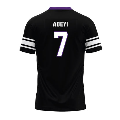 Northwestern - NCAA Football : Ore Adeyi - Black Premium Football Jersey-1