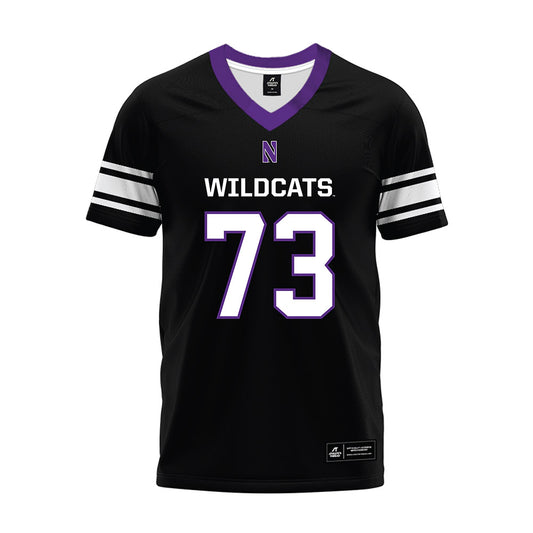 Northwestern - NCAA Football : Deuce McGuire - Black Premium Football Jersey