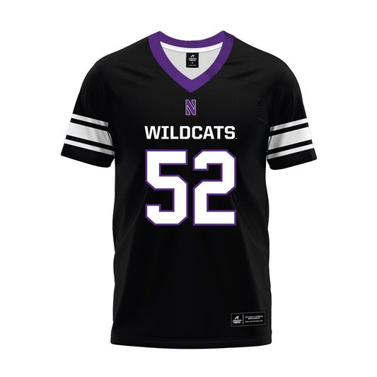 Northwestern - NCAA Football : Angelo De Sensi - Black Premium Football Jersey-0