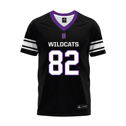 Northwestern - NCAA Football : Braden Blueitt - Black Premium Football Jersey-0