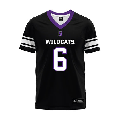 Northwestern - NCAA Football : Joseph Himon II - Black Premium Football Jersey-0