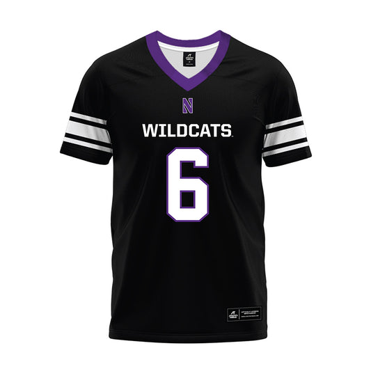 Northwestern - NCAA Football : Joseph Himon II - Black Premium Football Jersey-0