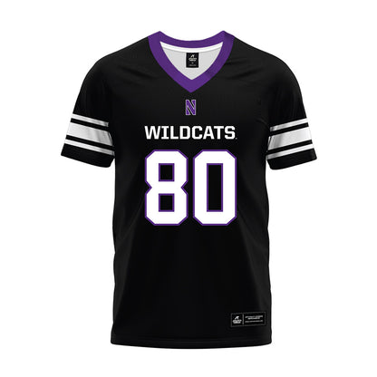 Northwestern - NCAA Football : Braden Blueitt - Black Premium Football Jersey-0
