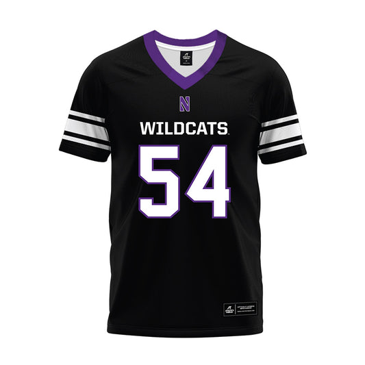 Northwestern - NCAA Football : Tyler Gant - Black Premium Football Jersey