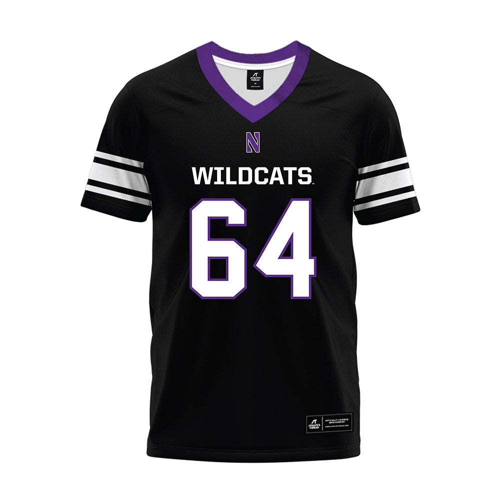 Northwestern - NCAA Football : Anthony Birsa - Black Premium Football Jersey-0