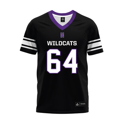 Northwestern - NCAA Football : Anthony Birsa - Black Premium Football Jersey-0