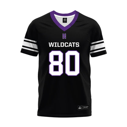 Northwestern - NCAA Football : Braden Blueitt - Black Premium Football Jersey-0