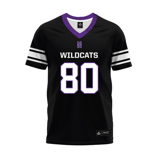 Northwestern - NCAA Football : Braden Blueitt - Black Premium Football Jersey-0