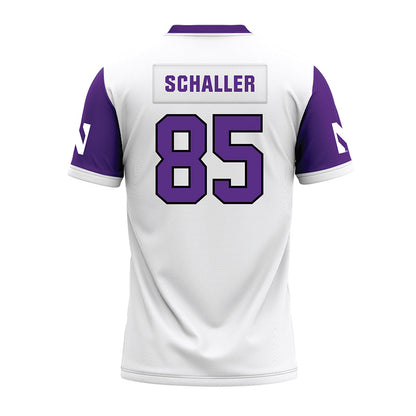 Northwestern - NCAA Football : Patrick Schaller - White Premium Football Jersey