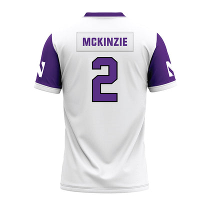 Northwestern - NCAA Football : Kobie McKinzie - White Premium Football Jersey-1